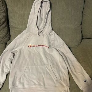 Champion size medium but fits small hoodie